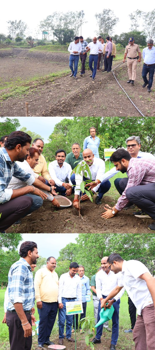 Shri Balaguru K, <a href="/CollectorSehore/">Collector Sehore</a> &amp; District Magistrate visited <a href="/ICARDA/">ICARDA</a> #FLRP and had fruitful discussions on ongoing research initiatives and farm activities under the FLRP program.