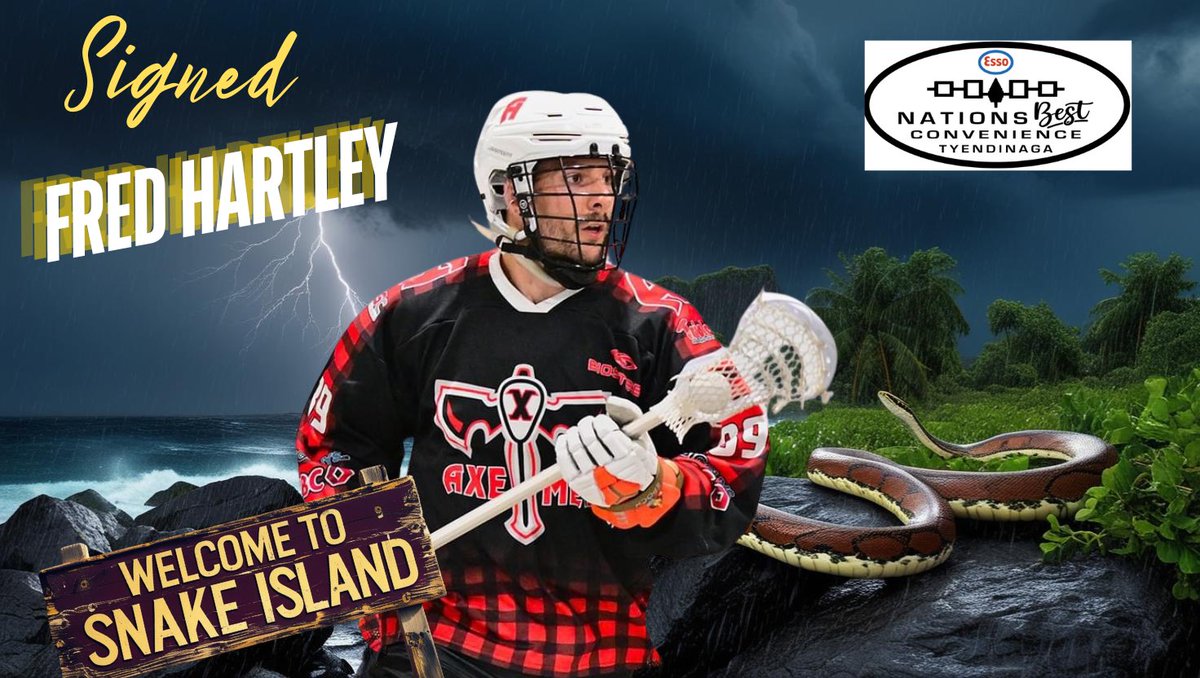 MuskiesLacrosse's tweet image. We’ve acquired lefty goal scorer Fred Hartley from the Capital Region Axemen. Let’s Go!