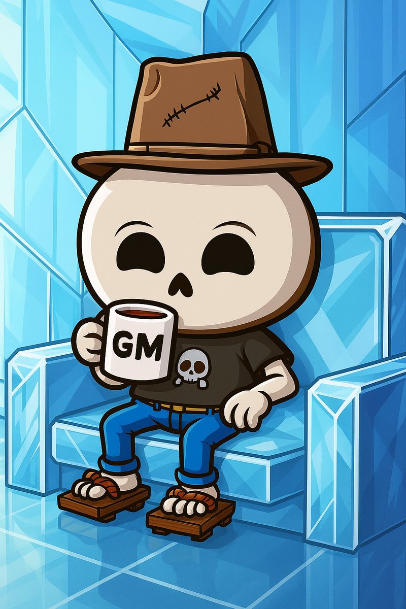 GM! Enjoy yourself 💎 <a href="/SkeleFrenz/">SkelēFrenż</a>