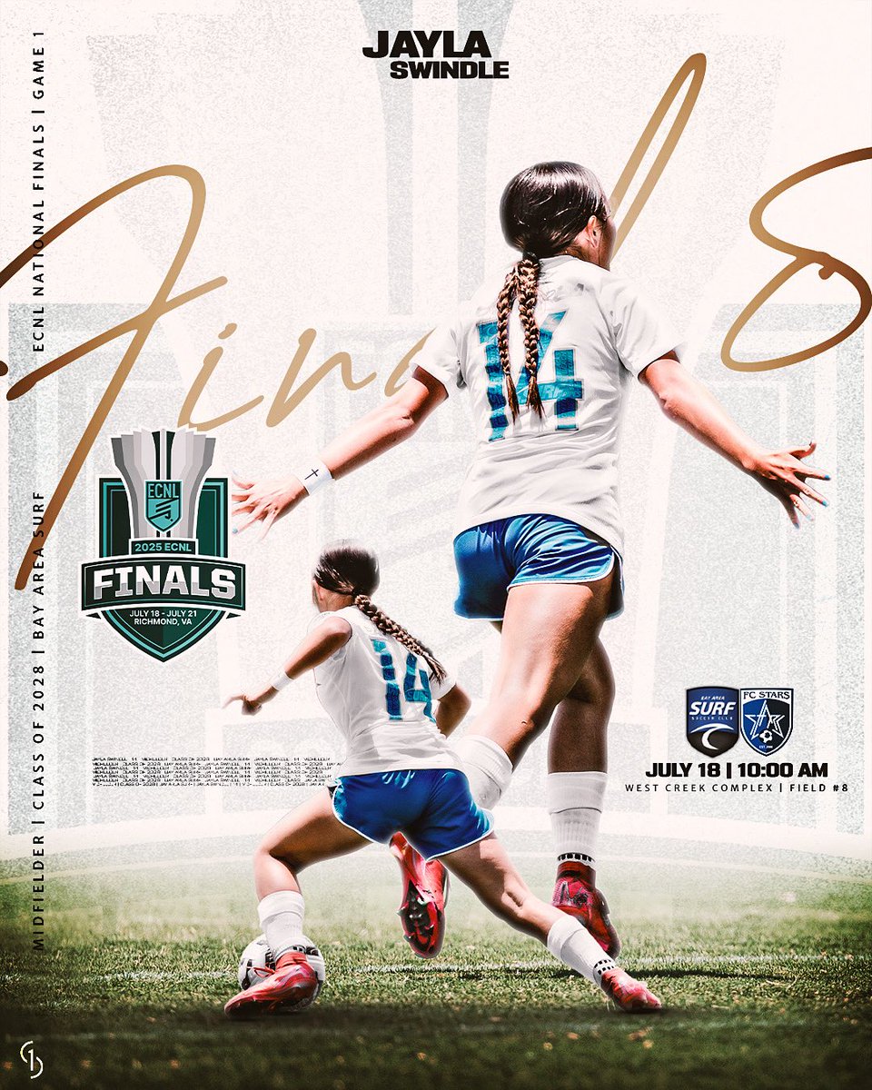 Locked in. 🔒

Ready for ECNL Finals. 🌊

<a href="/ECNLgirls/">ECNL Girls</a> <a href="/TheSoccerWire/">SoccerWire</a> <a href="/TopDrawerSoccer/">TopDrawerSoccer</a> <a href="/PrepSoccer/">Prep Soccer ⚽️</a> <a href="/PrepSoccerCA/">Prep Soccer California</a> <a href="/ImYouthSoccer/">ECNL/GA/Recruiting/College Soccer</a> <a href="/ImCollegeSoccer/">College Soccer Truth ™</a> <a href="/JREskilson/">J.R. Eskilson</a> <a href="/VicOlorunfemi10/">Victor Olorunfemi</a> <a href="/travismclark/">Travis Clark</a>