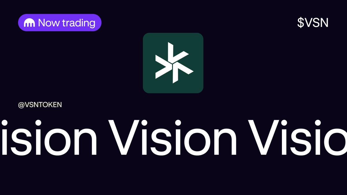 $VSN <a href="/vsntoken/">Vision</a> is now live on Kraken. 

Discover the native token of the Bitpanda Web3 ecosystem ⤵️ 
p.k.xyz/9f1e/y3lto8cb