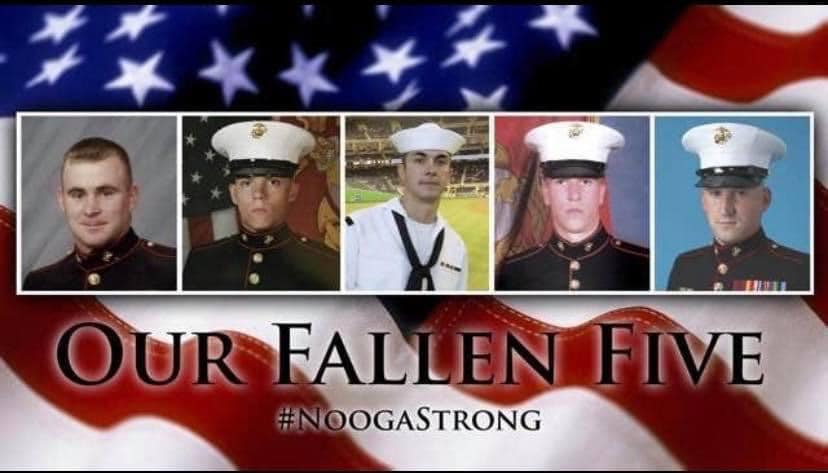 Hamilton County 9-1-1 (@hc911ecd) on Twitter photo It's been 10 years since that terrible terrorist attack that claimed the lives of five service members here in Chattanooga. Today, the men and women of the <a href="/HC911ECD/">Hamilton County 9-1-1</a> honor their memory and sacrifice on that tragic day, July 16, 2015.
We also recognize the bravery of the officers It's been 10 years since that terrible terrorist attack that claimed the lives of five service members here in Chattanooga. Today, the men and women of the <a href="/HC911ECD/">Hamilton County 9-1-1</a> honor their memory and sacrifice on that tragic day, July 16, 2015.
We also recognize the bravery of the officers