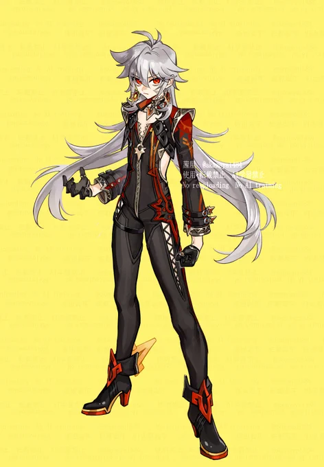 ルーレット着せ替え レザー → マーヴィカ イファ → 放浪者 スカ-ク → キィニチ リオセスリ → ヴァレサ 楽しかった～～!!みんな似合ってる!