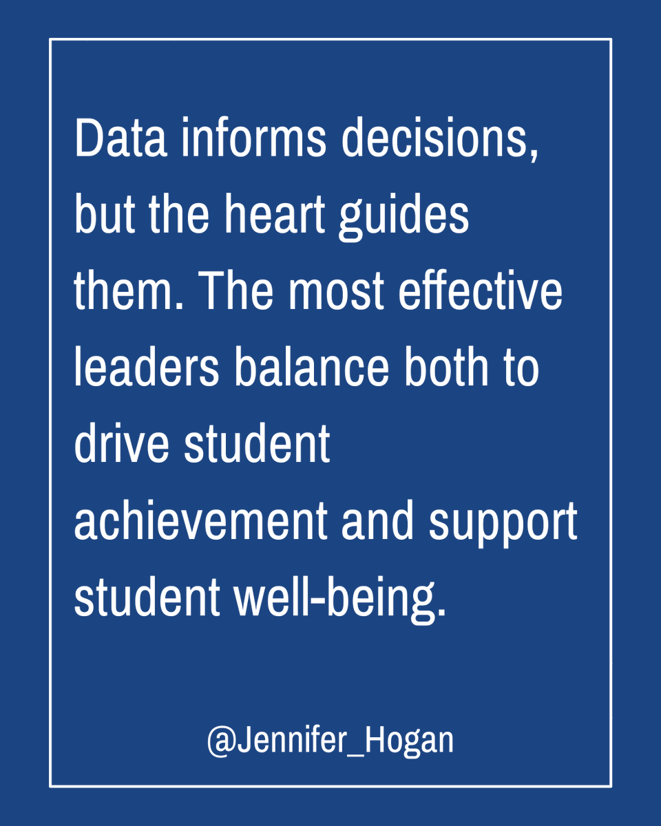 Jennifer_Hogan's tweet photo. Behind every data point is a story. Data informs decisions, but the heart ensures those decisions honor the people we serve. #JoyfulLeaders #CompelledED #leadership #charactermatters https://t.co/R264zIScyM