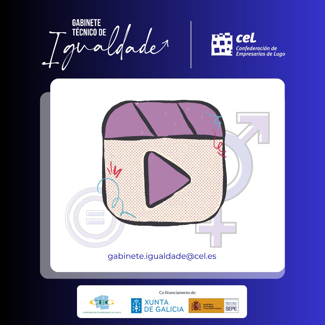 🧐 Unha fórmula de cumprimento da obriga das empresas de información, formación e sensibilización en materia de igualdade é a difusión entre as persoas traballadoras de material informativo e divulgativo de interese ao respecto coma este vídeo: youtube.com/watch?v=QNln0D… 

Go!