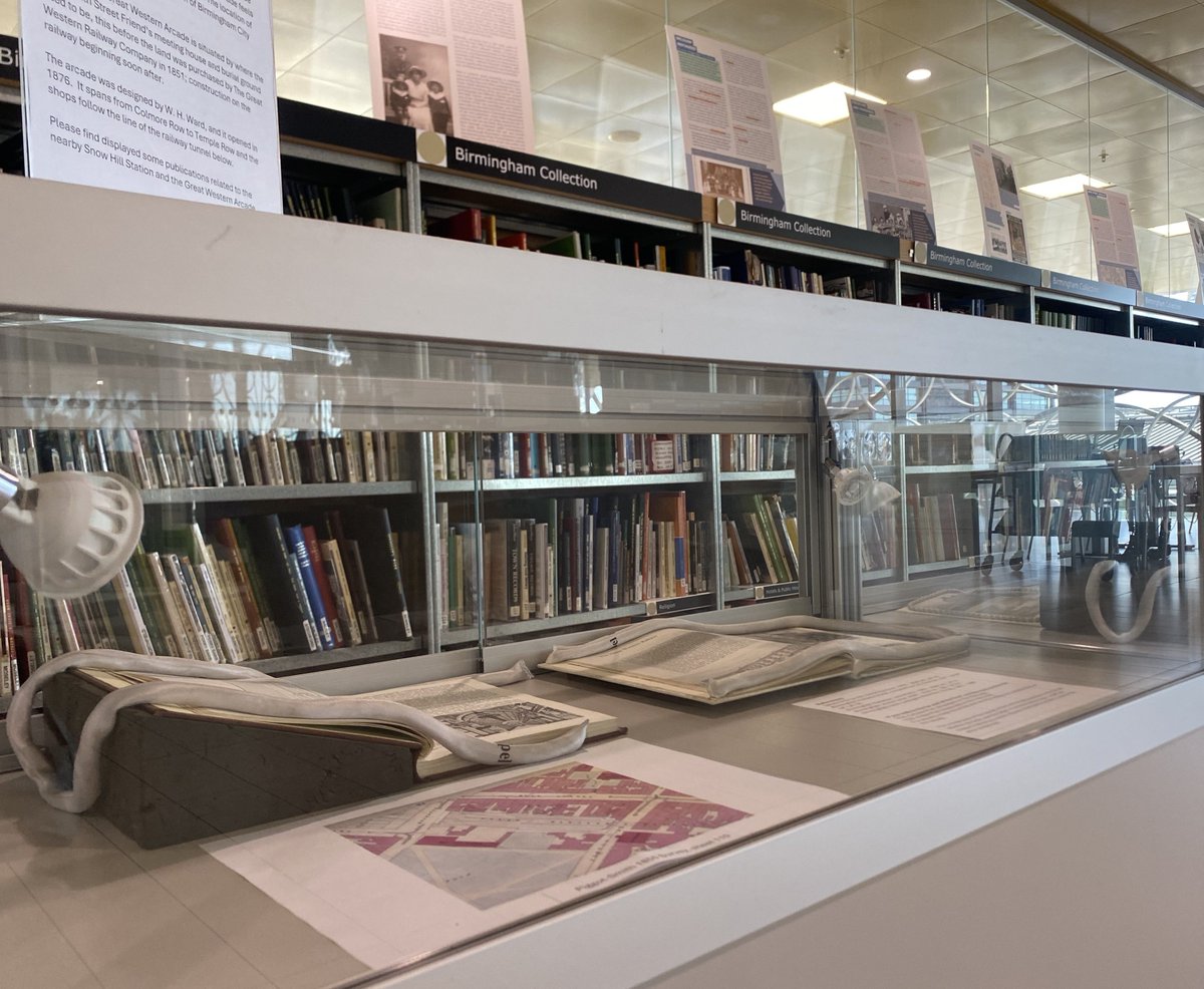 Birmingham Archives & Collections (@theironroom) on Twitter photo Our new #HRAexhibition is on level 4 of the library. Focusing on the history of the Great Western Arcade: greatwesternarcade.co.uk Built over the Great Western Railway line cutting in the 1870s @LibrayofBham <a href="/GWABirmingham/">Great Western Arcade</a> Our new #HRAexhibition is on level 4 of the library. Focusing on the history of the Great Western Arcade: greatwesternarcade.co.uk Built over the Great Western Railway line cutting in the 1870s @LibrayofBham <a href="/GWABirmingham/">Great Western Arcade</a>