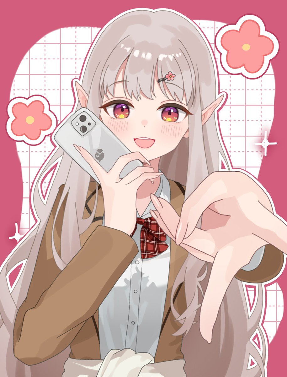 paapooii's tweet image. 制服🗼
#にじさんじ #える #えるの絵だよ