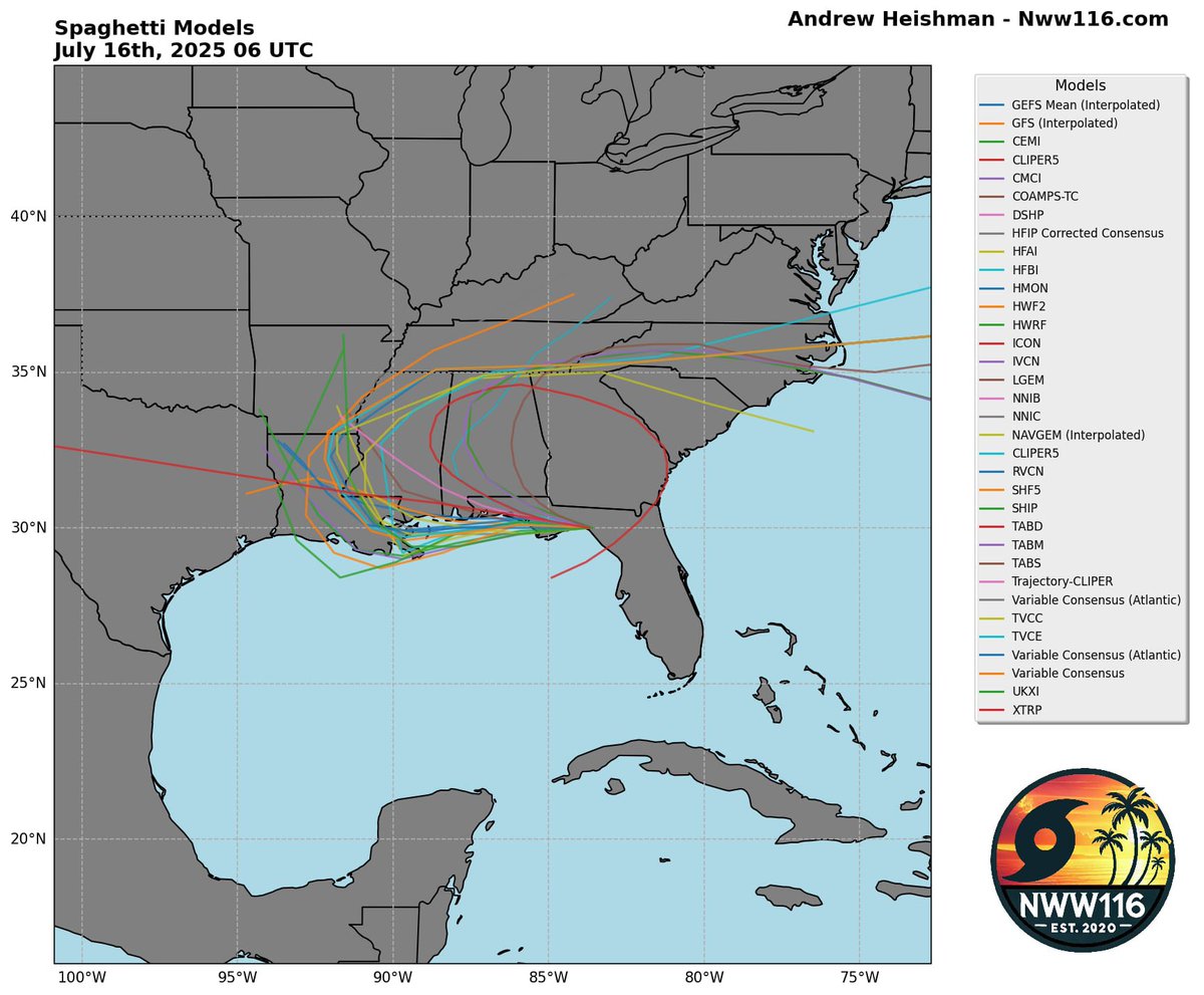 NWW116_WX's tweet image. Made spaghetti models! Will implement them shortly… #93L #wx #tropics