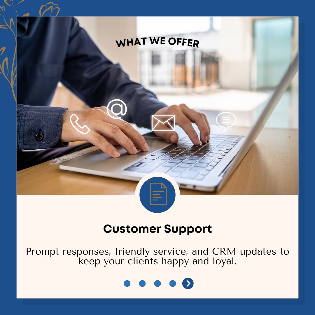 Task_Tide's tweet image. 📌 Research &amp;amp; Report
📌 Social Media Management
📌 Customer Support
📌 Administrative Support

Ready to ride the wave of productivity? 🌊
#TaskTide #VirtualAssistant #WhatWeOffer #ProductivityPartner #SmallBizSupport