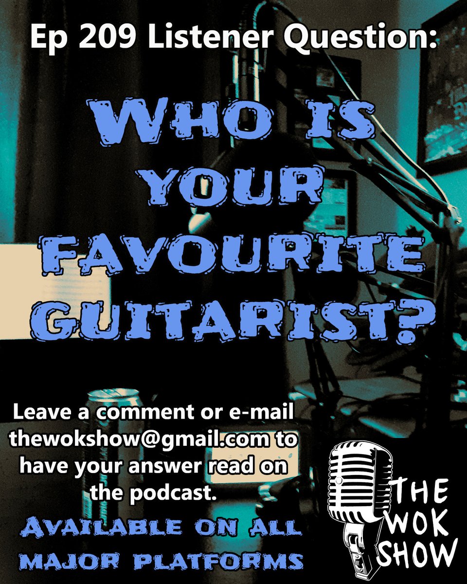 thewokshow's tweet image. Let's have 'em! Leave your answers in the comment section or email them to thewokshow@gmail.com. I'll read them on Episode 209 of The Wok Show. #listenerquestion #thewokshow