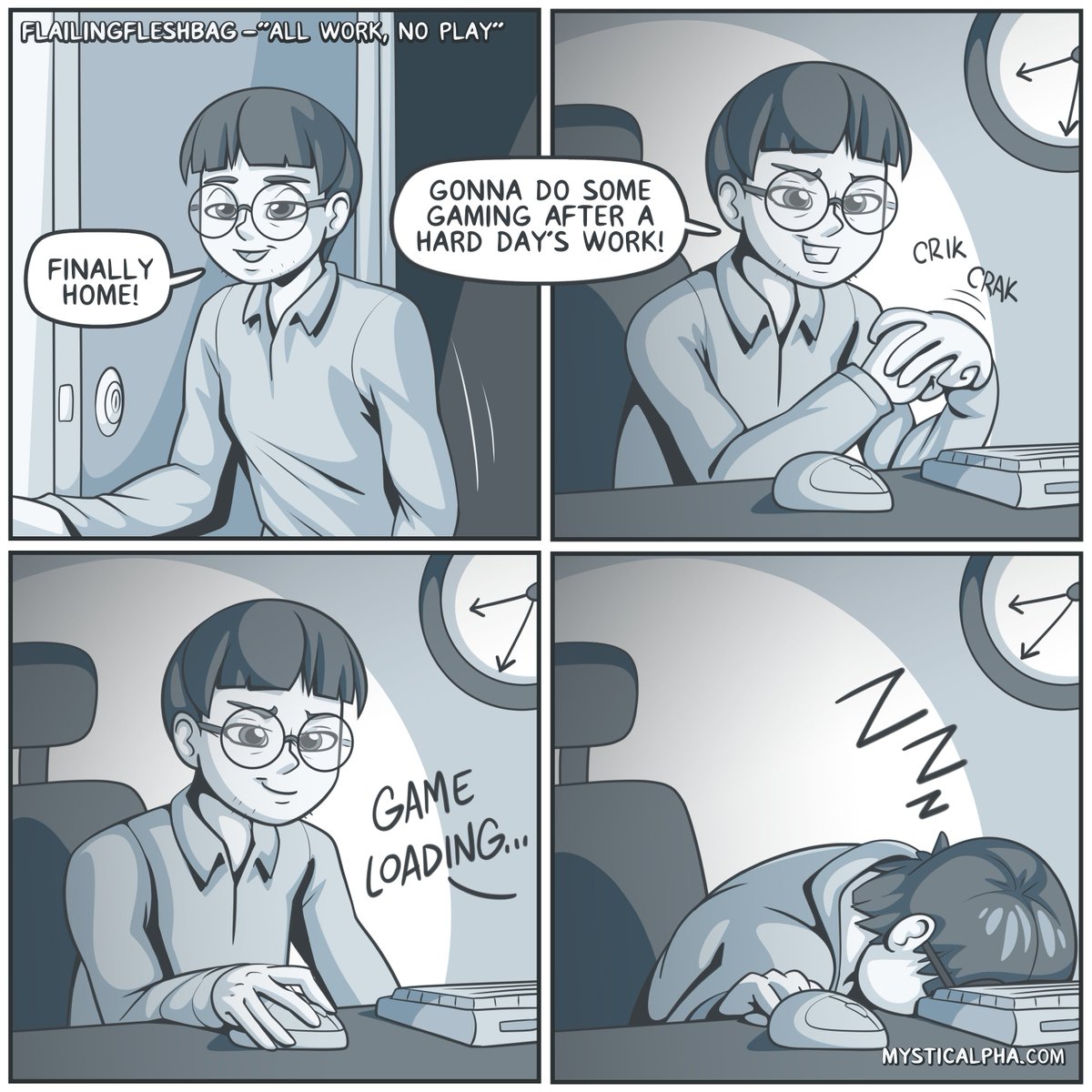 Time to play! *dozes off* #comic #webcomic