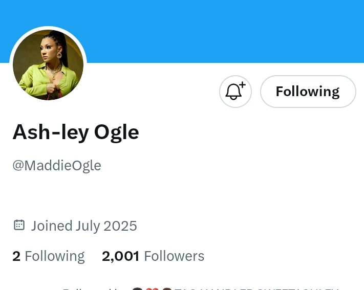She's baccccckkkk,I mean she did a thing there,trending on top charts while not even on the app,Ash-ley is special shem,please follow her here and thanks to all who trend her  <a href="/MaddieOgle/">Ash-ley Ogle</a> 
Follow Ashley Ogle X
Ashley Ogle x ZeeFest
#AshleyBrylnnOgle 
#AshleyOgle