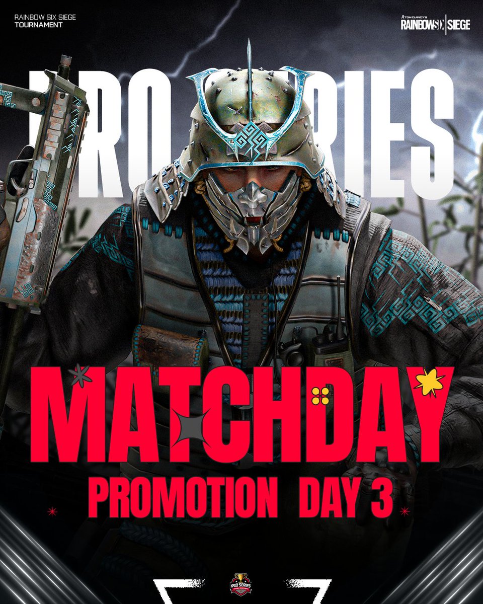 PBX PRO SERIES (@pbx_pro_series) on Twitter photo Day 3 – Group Stage 2 / Promotion Begins!
Last week, the first teams secured their spots in the playoffs. Today, it's all about the final 5 playoff tickets. It's do or die in the lower bracket!
BRACKET A
<a href="/SpiritEsportsHU/">SPIRIT ESPORTS</a> 🆚 <a href="/YepMate_esports/">YepMate</a> Bo3
BRACKET B
<a href="/ImpulseNation/">Impulse Nation</a> 🆚 Day 3 – Group Stage 2 / Promotion Begins!
Last week, the first teams secured their spots in the playoffs. Today, it's all about the final 5 playoff tickets. It's do or die in the lower bracket!
BRACKET A
<a href="/SpiritEsportsHU/">SPIRIT ESPORTS</a> 🆚 <a href="/YepMate_esports/">YepMate</a> Bo3
BRACKET B
<a href="/ImpulseNation/">Impulse Nation</a> 🆚