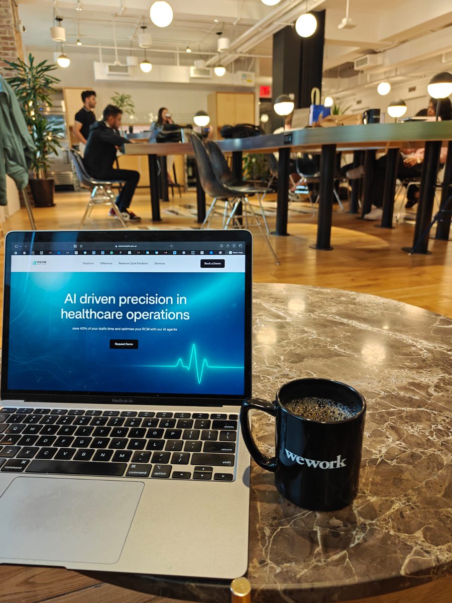 Day 3 — Builder in the Hive 🐝

working at <a href="/WeWork/">WeWork</a> NYC and ngl it’s hitting different 

why it’s next-level vs Mumbai/Bangalore <a href="/WeWork/">WeWork</a> :
- big VCs/PE firms in the Financial District just next door
- crazy skyline views 
- highly ambitious energy

what coworking moment became