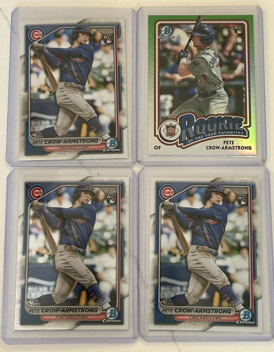 Random Hobby Giveaway #20!!

One follower that reposts this will be randomly selected (and posted here) to receive the 4-card PCA RC lot in image!!
(3x random, 30s spin, BMWT included)

Drawing Thursday 7/24, ~11:00 AM EST

Thank you and good luck!