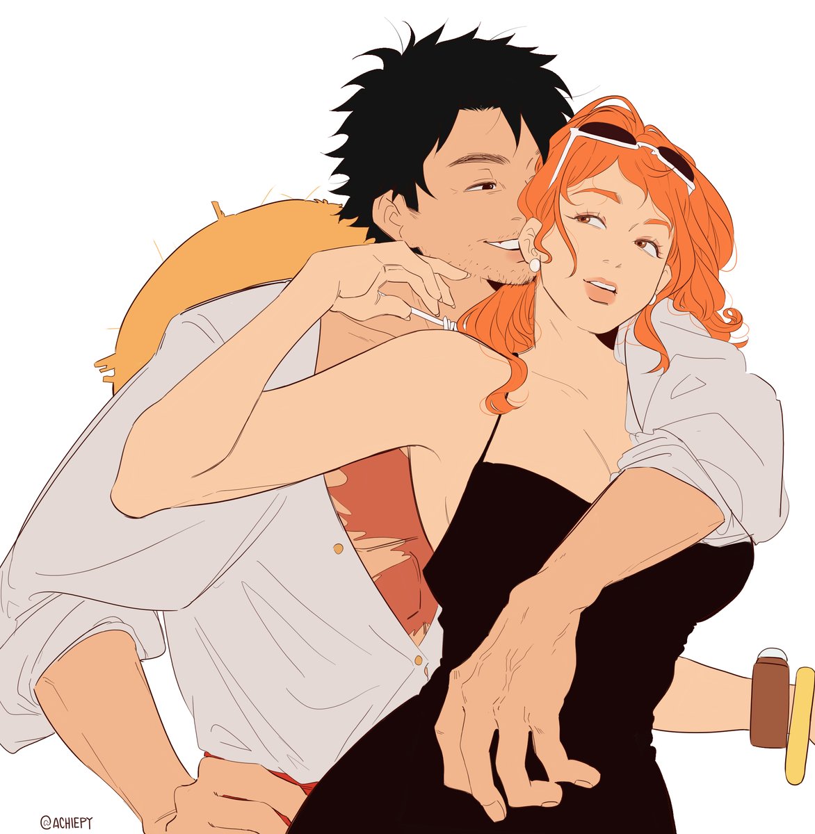 achiepy's tweet image. They're really really really into pda, they don't care who saw them
#lunami