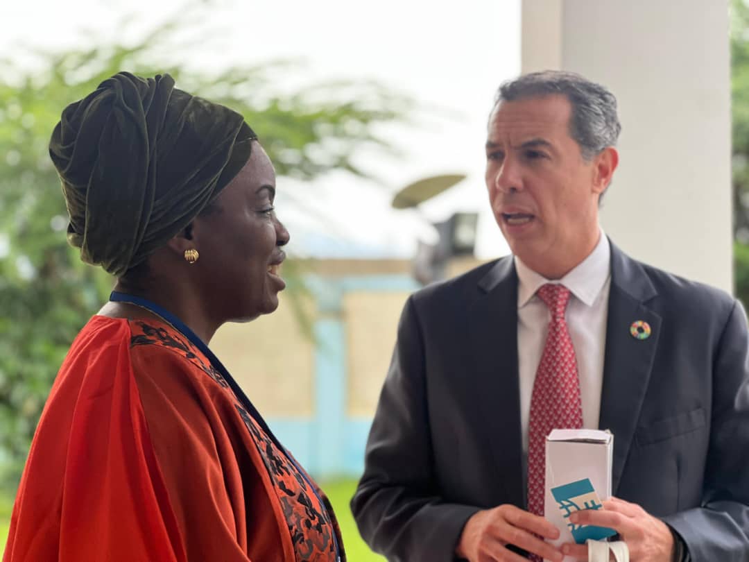 unwomenAU's tweet image. AU #MYCM also had @unwomenAU convene w/@ONUGuineaEcua RC, Antonio Aranibar. They emphasized the need for the sister agencies to mainstream gender equality in all implementation efforts.