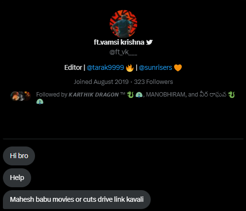 AgentVIKRAM!🦅 tweet media