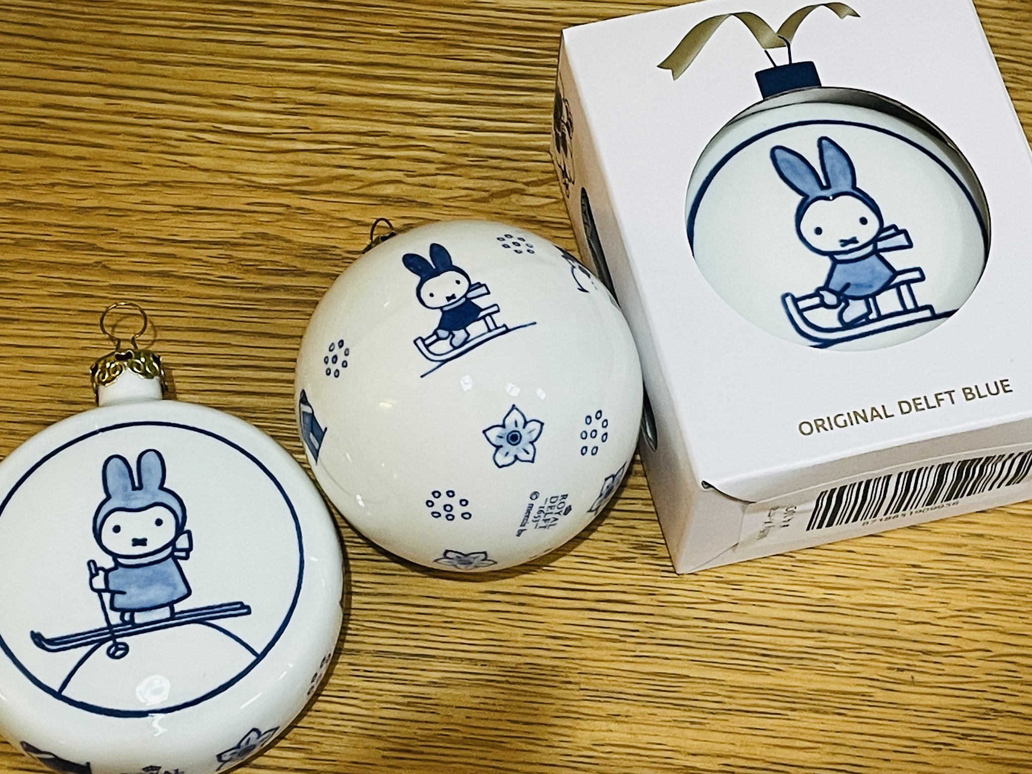 万博 新作 ミッフィー クリスマスオーナメント ロイヤルデルフト