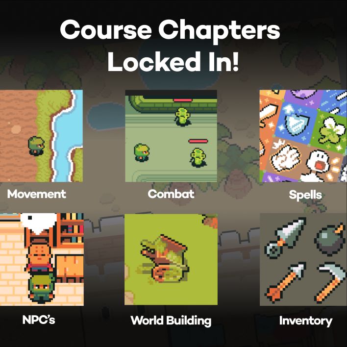 CocoCodeYT's tweet image. 🚧 I’m working on new Godot RPG Course! Check what’s new! ➡️
🎁 Want to receive exclusive content + rewards? Wishlist Today: bit.ly/CCL-ytc-N66