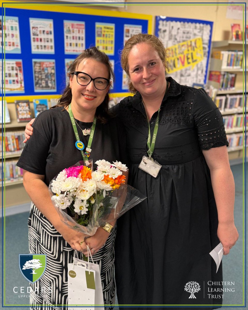 Cedars_Upper's tweet image. Today we say goodbye to our Librarian Lisa Pryde. Thank you Lisa for your passion, dedication and exceptional hard work over the years with the library and promoting reading to our students. You will be missed but we wish you all the best with your future ventures.