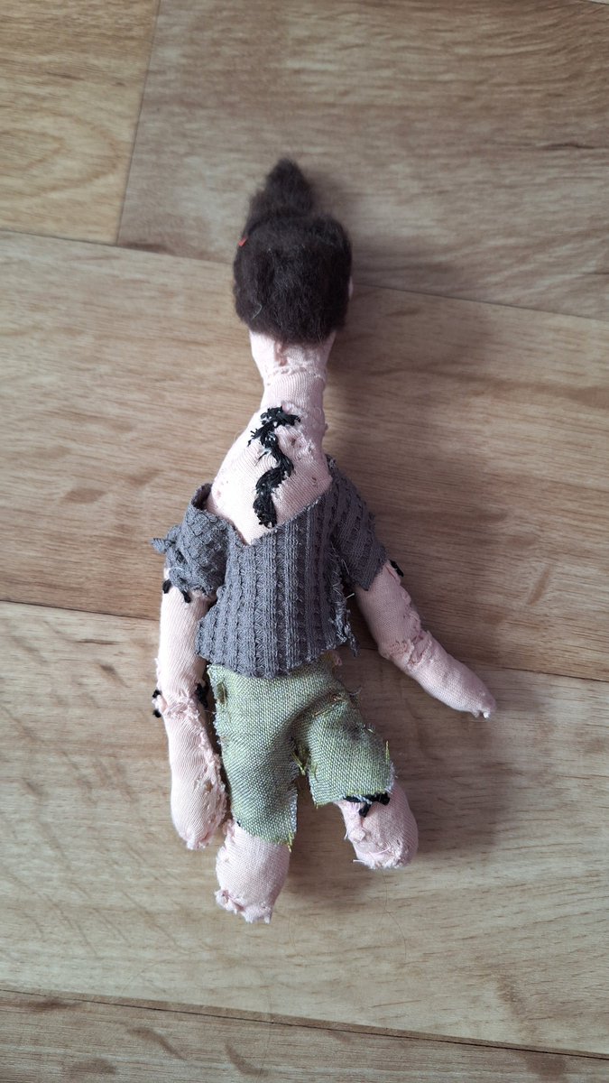 I made this ugly unknown doll