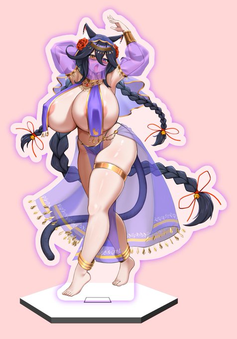 アクスタのイラストはこんな感じです。 