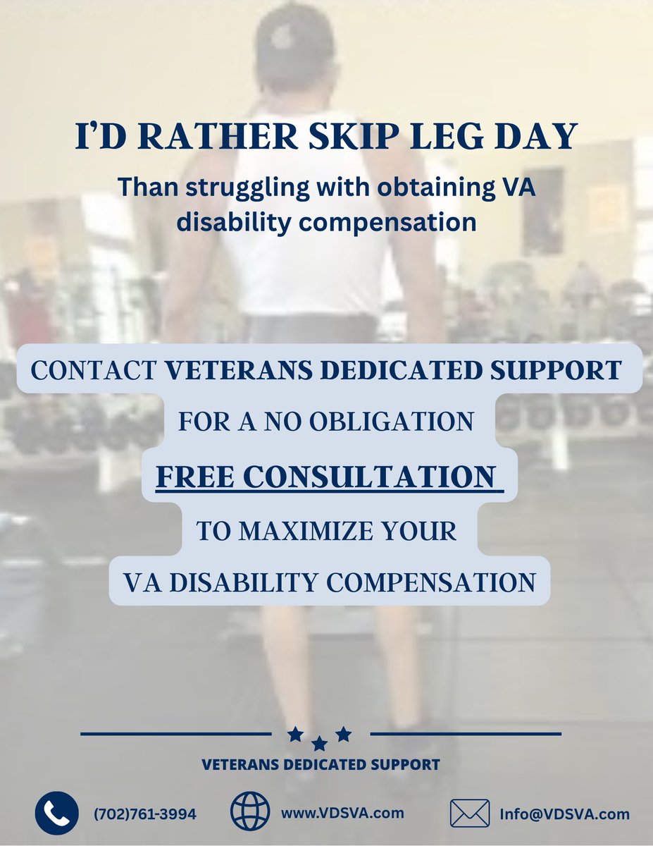 Visit us: VDSVA.com

#VDSVA #veteran #disability #military #army #navy #airforce #VDSVA #disabilitybenefits #VeteransBenefits #VADisability #VAClaims #VeteransSupport #VeteransHelpingVeterans #VeteransAffairs #VeteransComeFirst #VeteransUSA #VeteransHealth