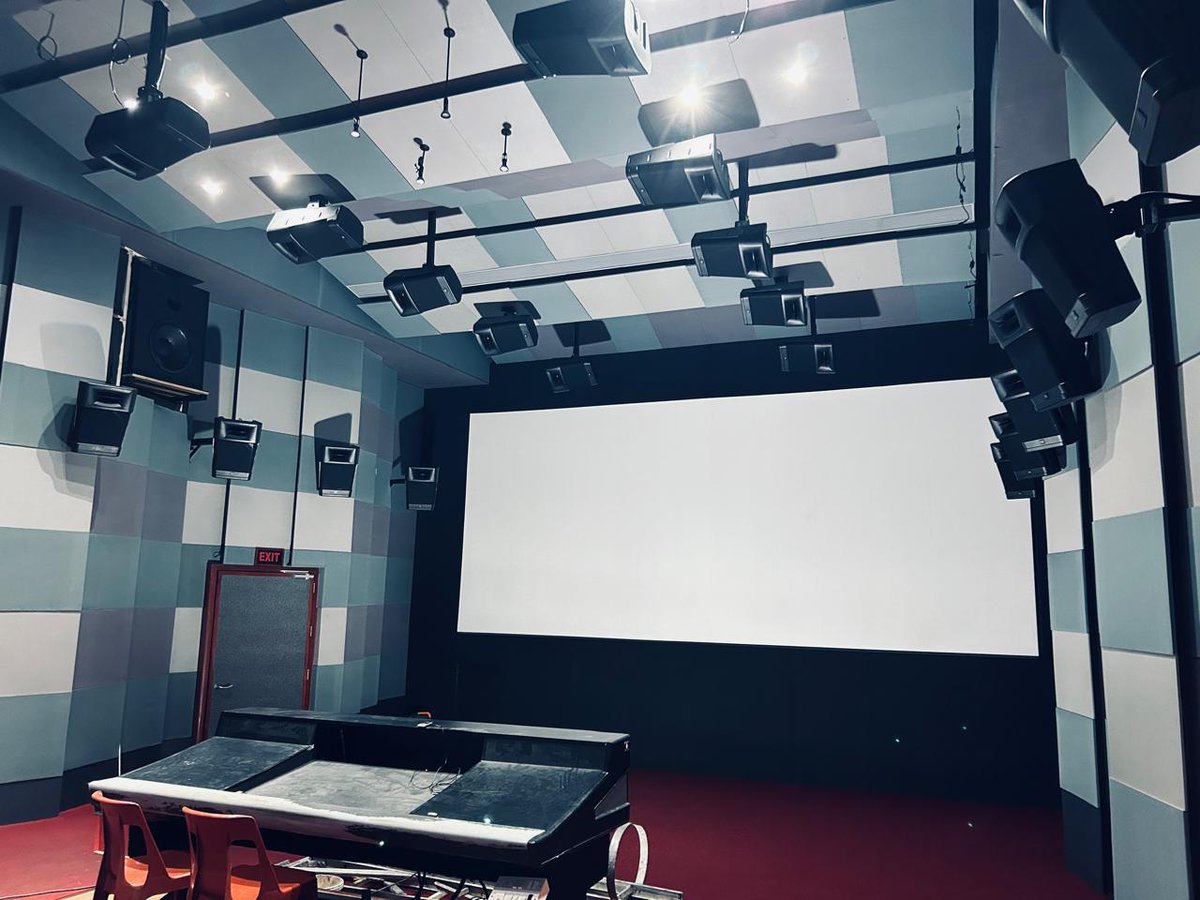 studio_scape's tweet photo. Project : Chamundeshwari Studios, Bengaluru, India

Solution : Dolby Atmos Mixing Studio
Speakers : @JBLaudio
Amplifiers : Crown https://t.co/R3LrYuHO5r