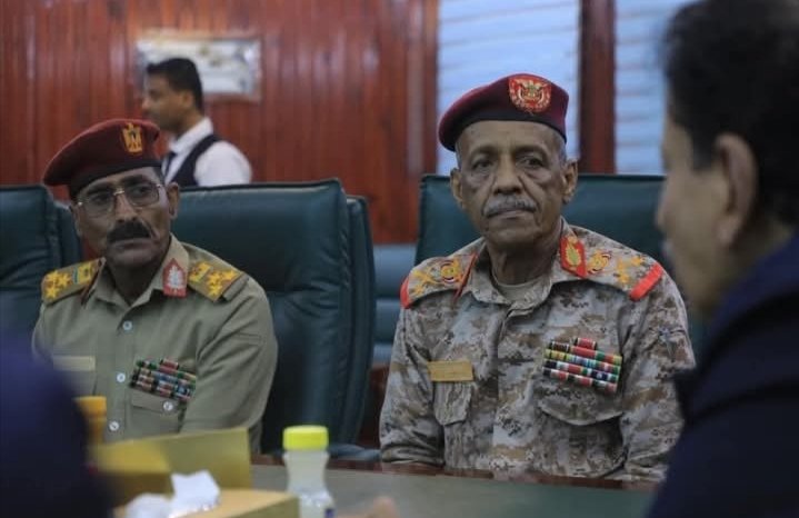 محافظة المهرة
محافظ محافظة المهرة  يلتقي / باللو / طالب بارجاش  قايد المنطقة العسكرية الثانيه بحضرموت
والو / عبد الدايم الشعيبي
قايد الو ا بارشيد