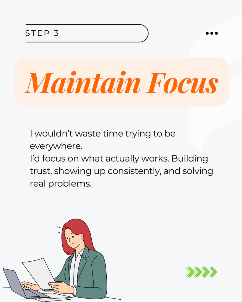 BigFaceAgency's tweet image. Starting over doesn’t mean starting from nothing.
It means starting wiser.

It’s exactly how l’d grow again from zero.

Found this helpful? Then follow us for more business tips ✨

#bigfaceagency #businesstips #startingoveragain #creators #explore #fyp