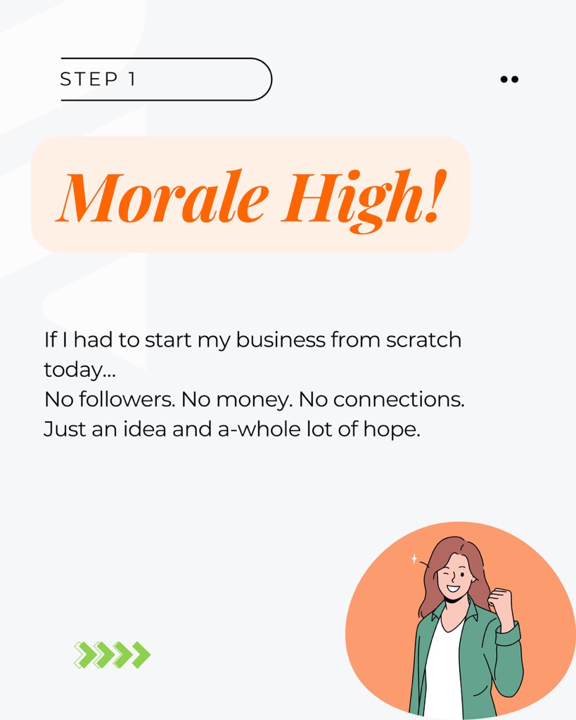 BigFaceAgency's tweet image. Starting over doesn’t mean starting from nothing.
It means starting wiser.

It’s exactly how l’d grow again from zero.

Found this helpful? Then follow us for more business tips ✨

#bigfaceagency #businesstips #startingoveragain #creators #explore #fyp