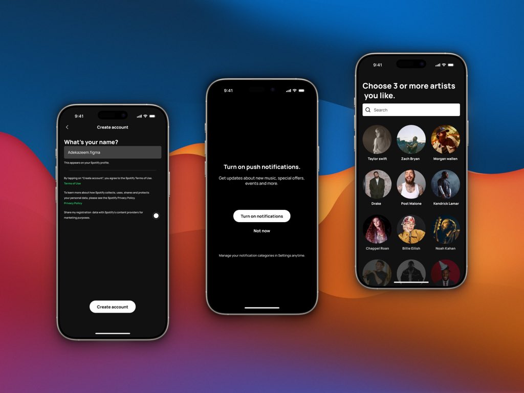 AdeeonX's tweet image. Spotify Onboarding User Flow 👇
#UXDesign #UserFlows #DesignInPublic