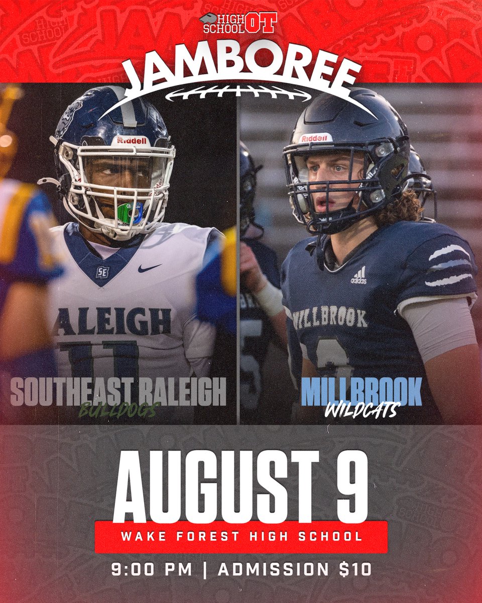 Back and bigger than ever. The 15th HighSchoolOT Jamboree.

2 teams from the 4A final four, 2 third round teams, 2 second round teams, and 4 more playoff teams.

Read more: highschoolot.com/story/2025-hig…