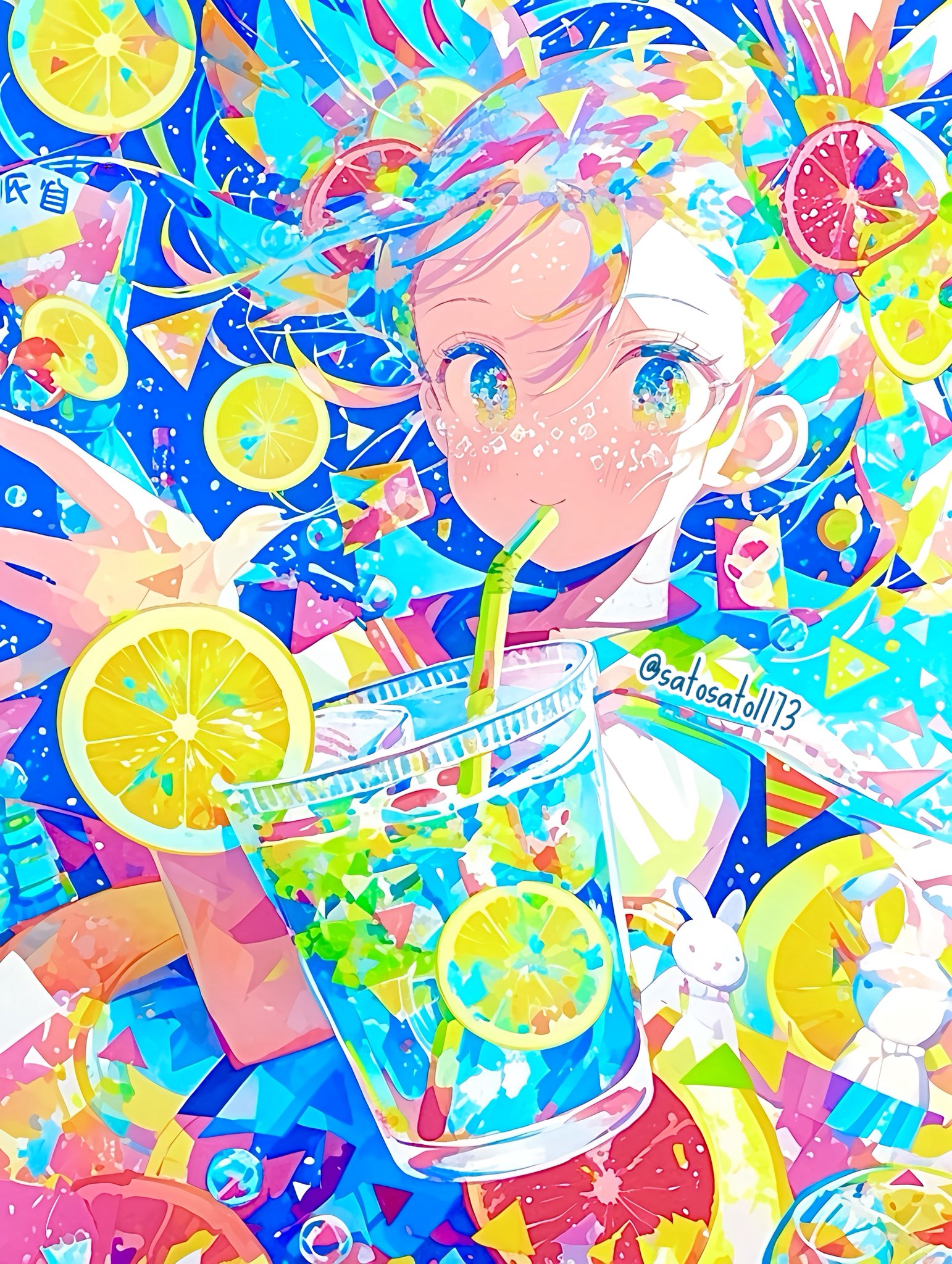 ♡該当者様アート♡ 青💙skeb募集中 on X: 