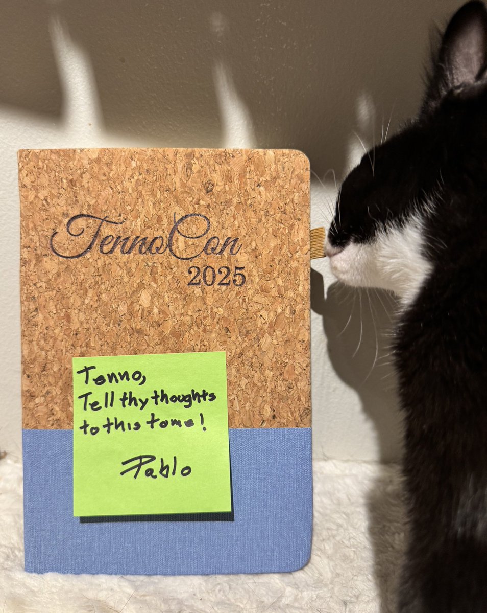 PabloMakes's tweet image. Really enjoyed reading the messages you left me last year, so running it back!
If you are coming to TennoCon be sure to write me and Kimchi a little something.