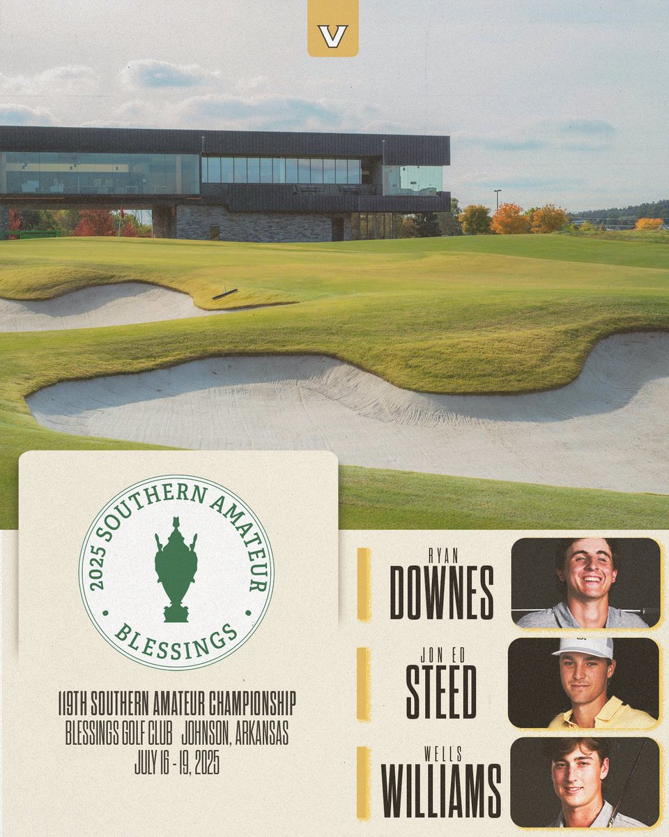 VandyMGolf's tweet image. Wishing all three Dores the best of luck at the 2025 Southern Amateur 

📊 | golfgenius.com/pages/10822652…

#AnchorDown