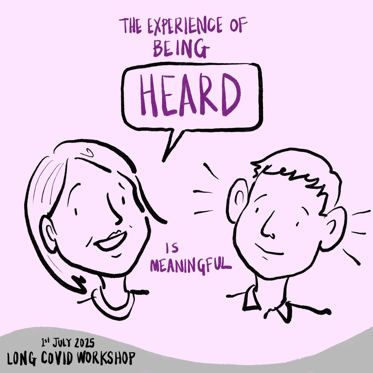 BSaunders30's tweet photo. We had a great discussion about the impact of our qualitative research on #LongCovid at @KeeleMedSchool and illustrator Tom Bailey captured discussions in these brilliant illustrations! Links to our papers led by @FauxNightingale: 
https://t.co/UvCWQixYLY
https://t.co/XjvcMAqRuY https://t.co/Letl0gLofw
