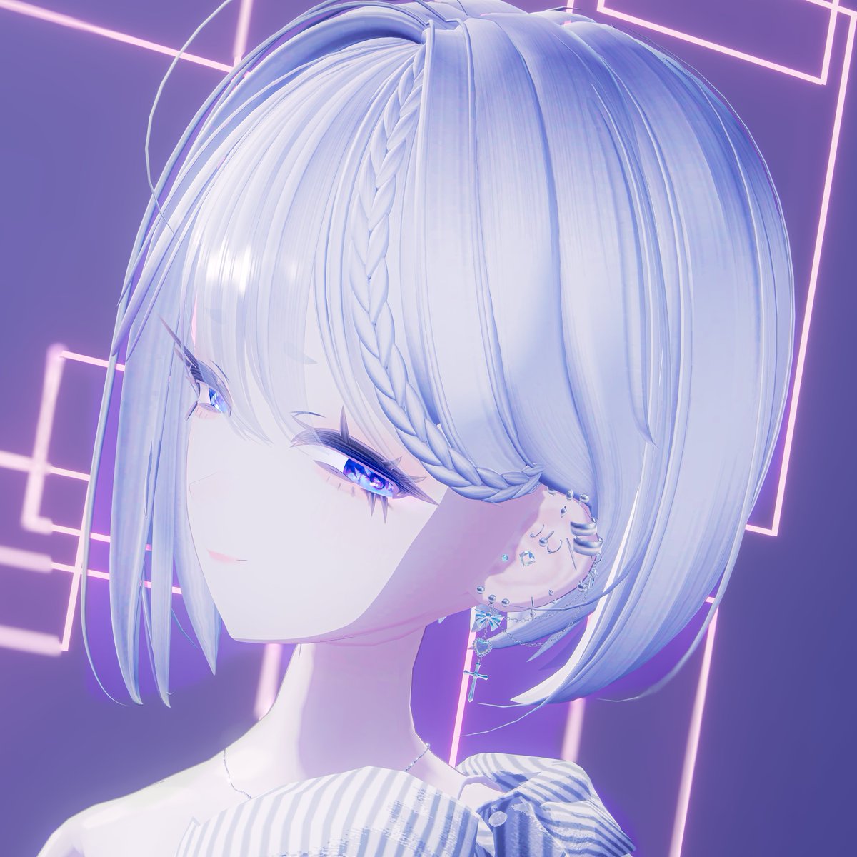 ピアスｶﾜﾖ~~~ 
＃ゾメちゃん #AW_Laden_