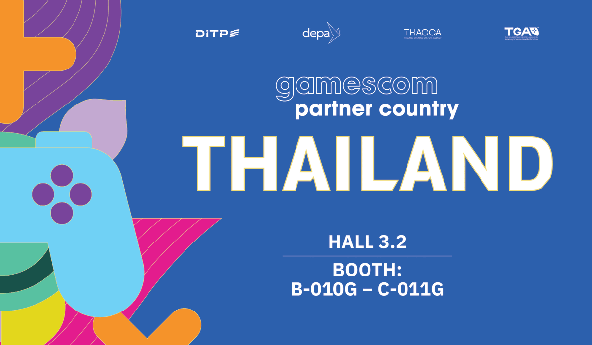 Kumpalit's tweet image. Thailand Officially Becomes "Partner Country" at Gamescom 2025 — The World's Leading Game Showcase
Government and Private Sector Join Forces to Support Thai Game Industry on the Global Stage!
The Department of International Trade Promotion (DITP), Ministry of Commerce, has…