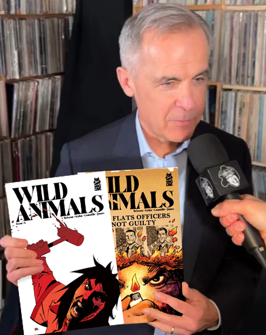 If you're headed down to the comic shop today and didn't pick it up last week for some reason, grab yourself a copy of Wild Animals.