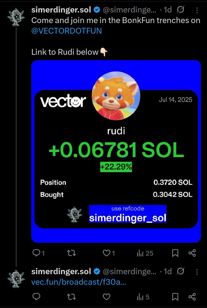 25 views 🤯 The X algo really doesn't want my homies to win 😂

Maybe <a href="/VECTORDOTFUN/">VECTOR</a> can help with that?