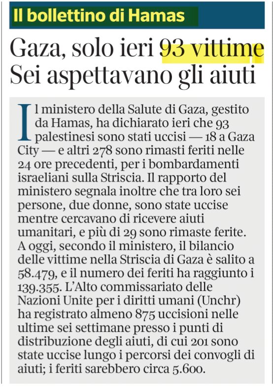 rafforiani's tweet image. Orribili massacri, 93 morti. Non basta pagina 16, non basta la breve. Non c'è limite al peggio del @Corriere