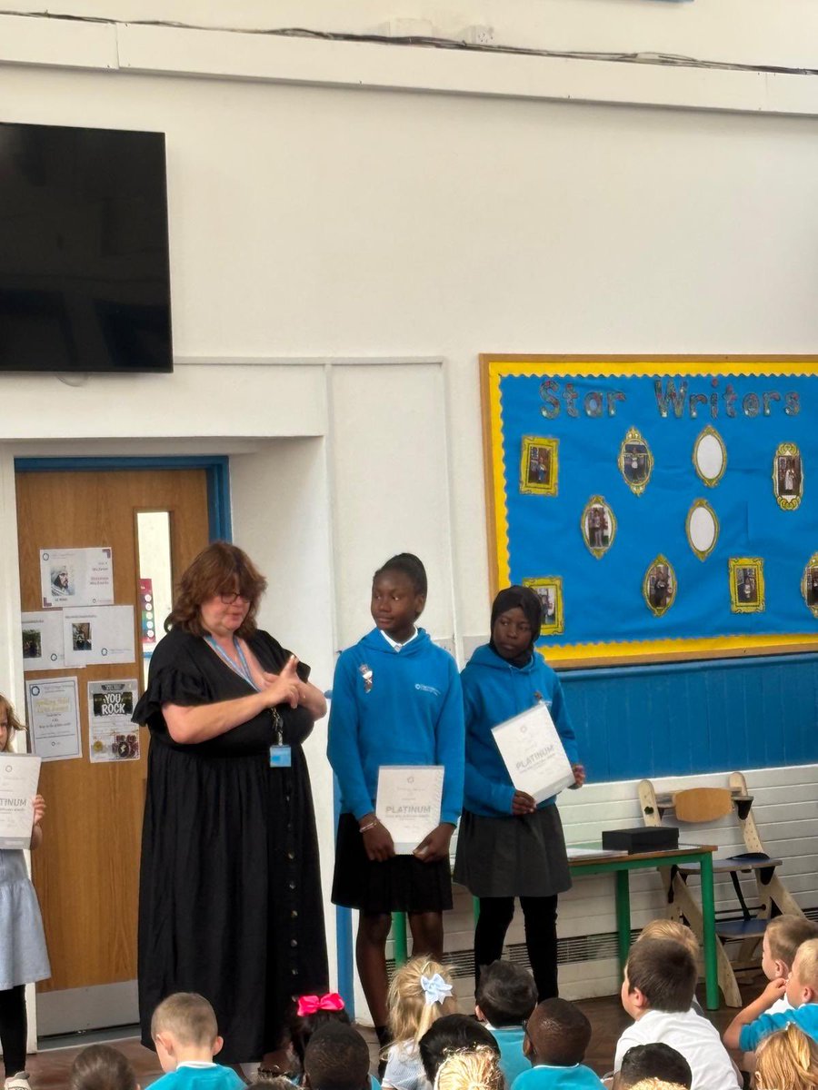 This morning we held our Mini Diploma assembly whereby we awarded 174 Bronze, 76 Silver, 33 Gold and 4 Platinum certificates. Well done to all children for their hard work with attendance, behaviour and community service.