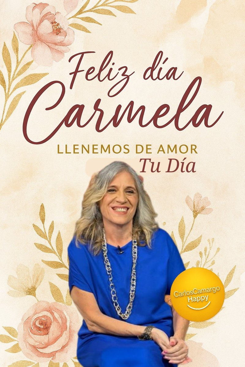 Feliz día <a href="/carmeLaLongo/">CarmeLa Longo</a> 🤎🤎🤎🤎🤎🙏🙏🙏🙏
