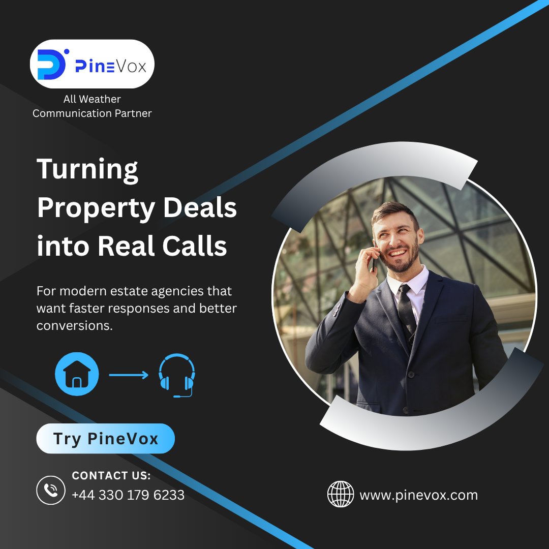 pinevox's tweet image. Leads don’t wait. Neither should you.

📲 Turn every property inquiry into a real call — right when it matters.

PineVox helps estate agencies respond faster, convert better, and sell smarter.

👉 Try PineVox today!

#RealEstatePros #EstateAgentsUK #SmartCalling #PineVox #VoIP