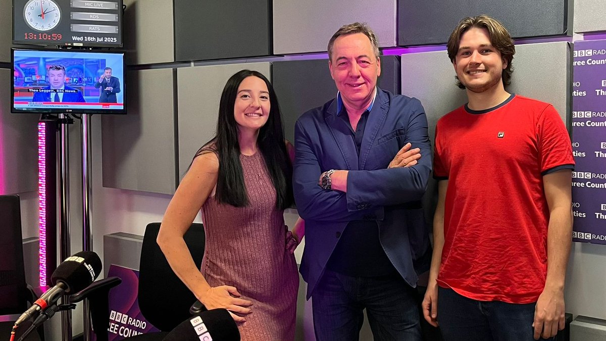 Roberto Perrone (@robperroneshow) on Twitter photo Back doing what we ❤️best from 2pm on the 📻& <a href="/BBCSounds/">BBC Sounds</a> Thanks to my team <a href="/KadyEliza/">Kady Eliza Braine</a> & <a href="/george_litch/">George Litchfield</a> and the wonderful Amie Nimmo on news ..... Do we have a passing resemblance to anybody famous? Back doing what we ❤️best from 2pm on the 📻& <a href="/BBCSounds/">BBC Sounds</a> Thanks to my team <a href="/KadyEliza/">Kady Eliza Braine</a> & <a href="/george_litch/">George Litchfield</a> and the wonderful Amie Nimmo on news ..... Do we have a passing resemblance to anybody famous?