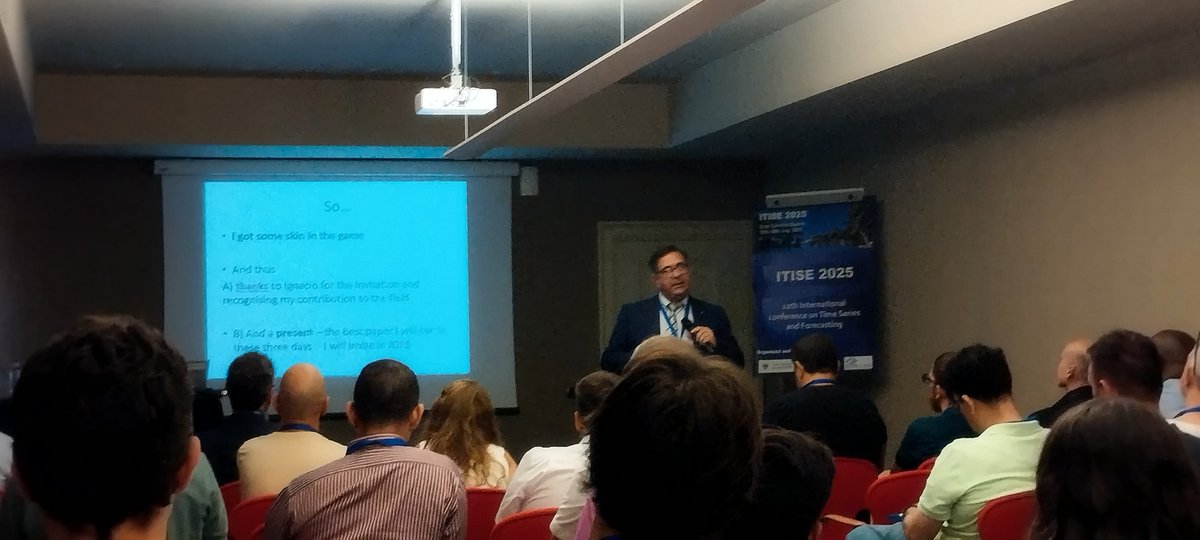 Enjoying the plenary talk at <a href="/ITISEConf/">ITISE</a> !