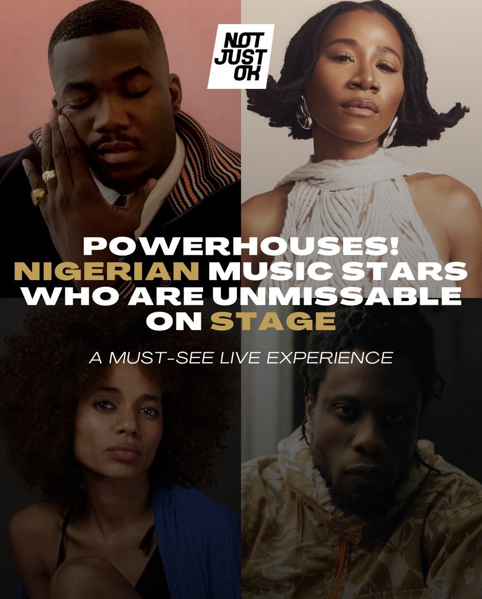 ✍🏾 

It's understandable that the global export of Nigerian music leans on the “Afrobeats” label. But beyond that umbrella is a rich sonic landscape of artistes creating exceptional music &amp; delivering POWERFUL LIVE PERFORMANCES on stages worldwide.

🔗 - bit.ly/4nPy3Ko