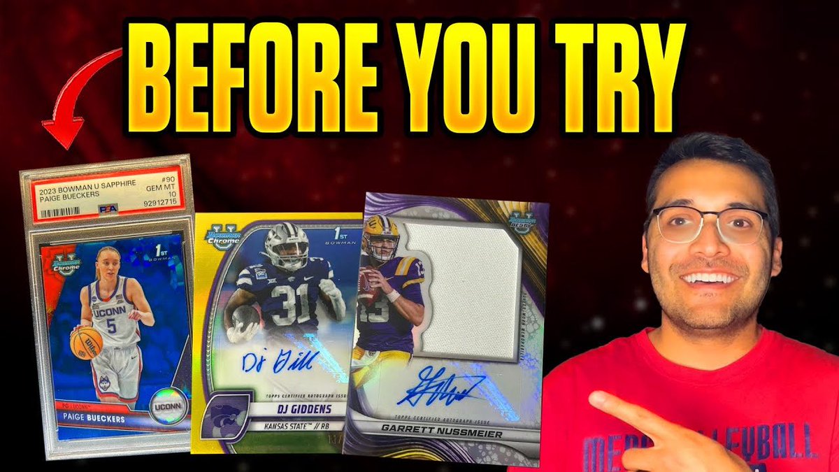 Gabey (@gabeycardstacks) on Twitter photo Long time buyer. First time consigner. I sent 20 cards to <a href="/dcsports87/">Zach Camann</a> for science. I will most definitely be back
My Results from Consigning With DCSports87 - Worth It?
youtu.be/CD0f2JNuOqs Long time buyer. First time consigner. I sent 20 cards to <a href="/dcsports87/">Zach Camann</a> for science. I will most definitely be back
My Results from Consigning With DCSports87 - Worth It?
youtu.be/CD0f2JNuOqs